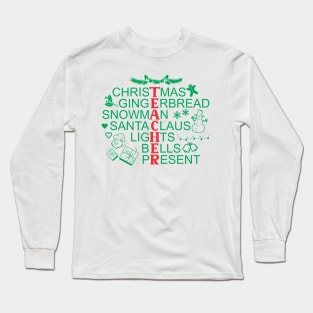 Teacher Christmas Present 3 - Xmas Gift Long Sleeve T-Shirt